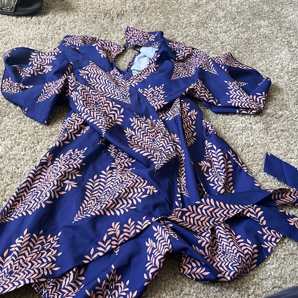 Romper/wrap dress thing